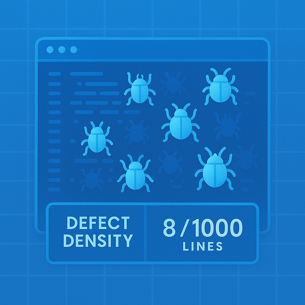 Measuring Quality of Code with Defect Density