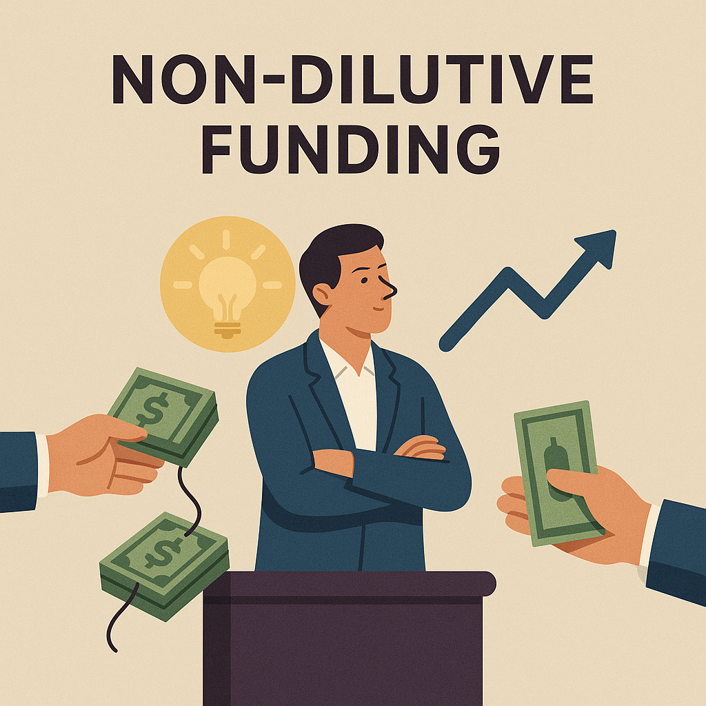 Retaining Ownership While Receiving Resources To Grow
